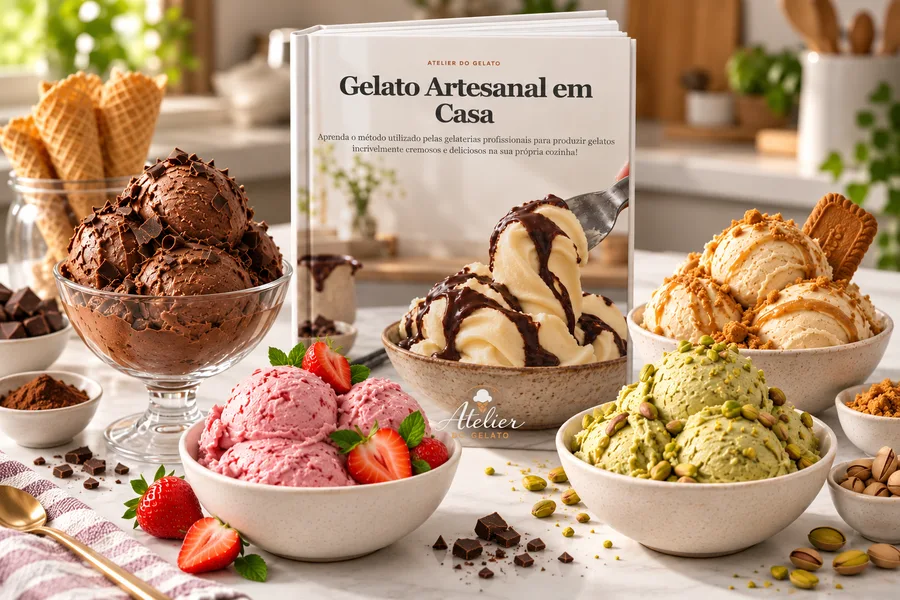 Guia Gelato Artesanal em Casa